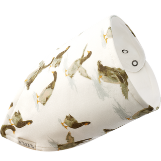 Duck Organic Cotton Three-Layer Kerchief Bib