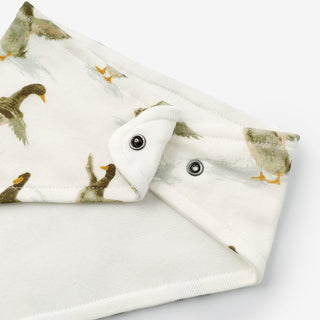 Duck Organic Cotton Three-Layer Kerchief Bib