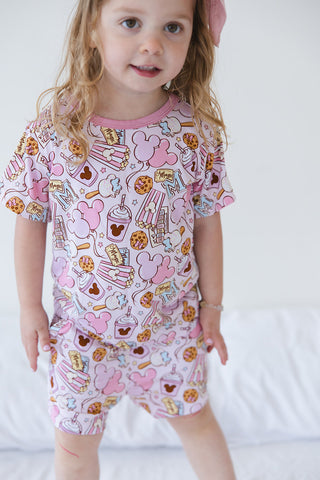 Snacks (PINK) - Pocket Short Set