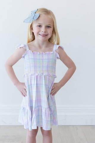 Pastel Prep - Smocked Dress