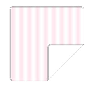 Pink Stripes - Lightweight Blanket