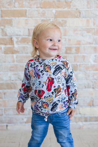 Pit Stop Party - Cloud Terry Sweatshirt