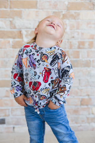 Pit Stop Party - Cloud Terry Sweatshirt