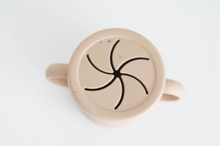 Sand Speckled Snack Cup