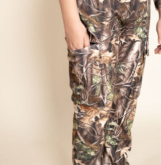 Cargo Jogger Set | Brown Camo