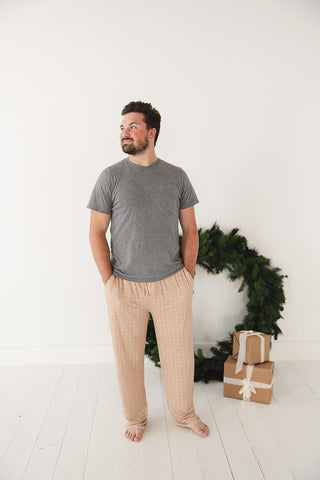 Cinnamon Cider Grid - Men's Pant