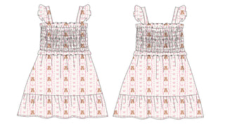 Cherie - Smocked Dress