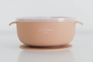 Peach Suction Bowl