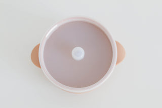 Peach Suction Bowl