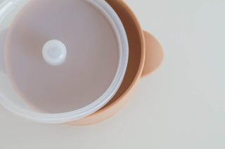 Peach Suction Bowl