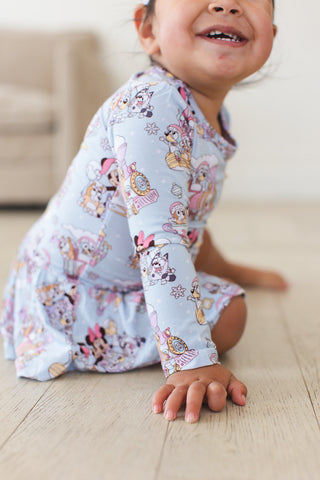 Winter Whirl - Bodysuit Dress