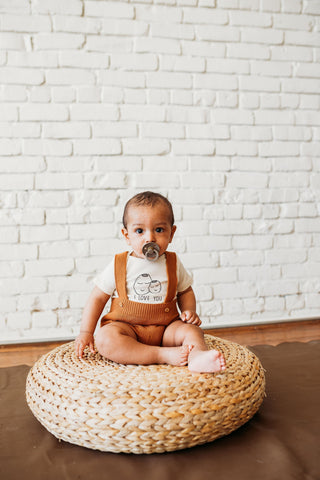 Olive My Heart Organic Cotton Baby Bodysuit