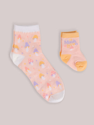 Mama & Me Matching Socks Set -  Mushy Love