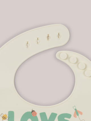 Silicone Bib - Love Bug