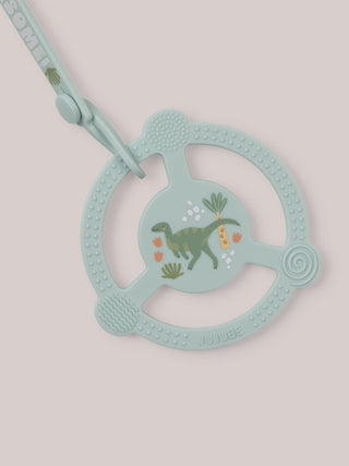 Silicone Teether Ring & Detachable Clip - Roarsome