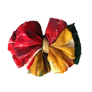 Ruffled Headband | Jungle Tie Dye