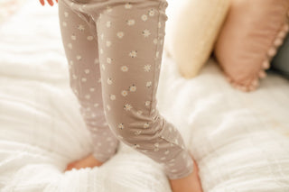 Oopsie Daisy 2pc Henley Bamboo Pajamas - Sizes Newborn & Up!