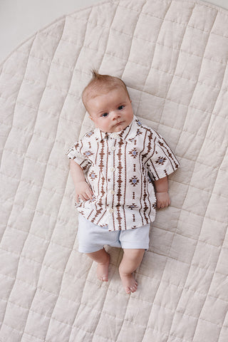 Aztec Button Up Shirt