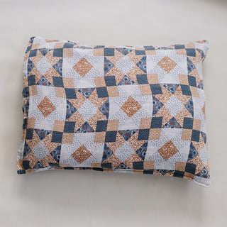 Patchwork Print Muslin Pillow Case