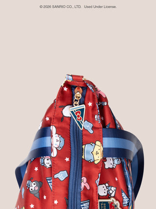 Hello Kitty® ×JuJuBe Varsity Be Light Diaper Bag Tote – Red and Navy