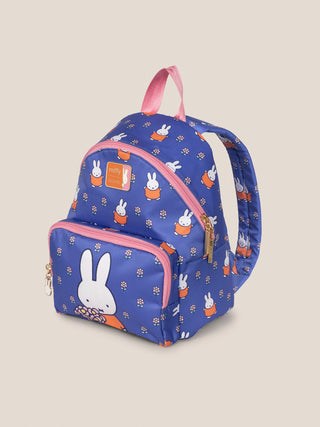 Miffy Flower Fields Everyday Mini Backpack - Blue & Orange