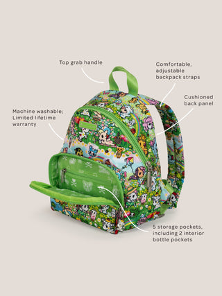 tokidoki Everyday Mini Backpack - Meadow Blooms