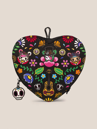 tokidoki Heart Mini Bag Clip-On Pouch Accessory – Dia de los Muertos