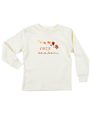 Cozy Season Organic Kids T-Shirt Long Sleeve