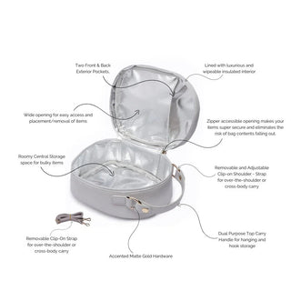 Classic Snack Bag | Stone Grey