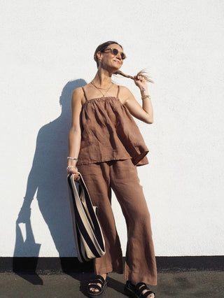 The Linen Trouser - Women's