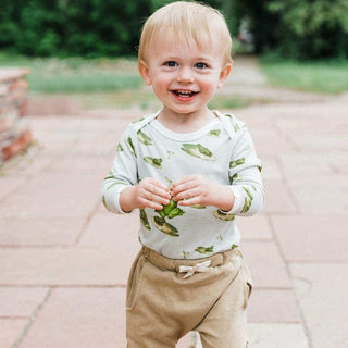 Picnic Organic Cotton Long Sleeve One Piece
