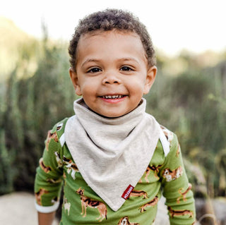 Chicken Organic Cotton Three-Layer Kerchief Bib