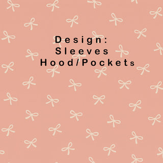 Pink Bow Lucy Hooded Set