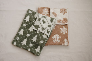 Winter Pines Plush Blanket