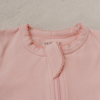 Ballet Pink Cotton Zipper