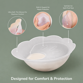 Haakaa Petal Soft Silicone Milk Collector 1 oz/30 ml