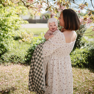 Organic Cotton Muslin Swaddle Blanket