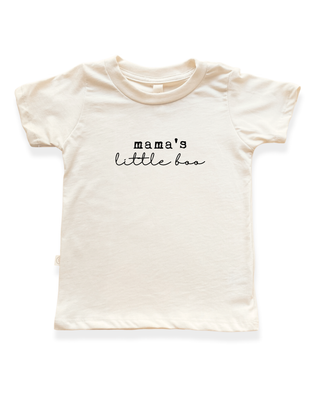 Mama's Little Boo Organic Kids T-Shirt