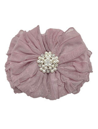 Pearl Ruffled Headband