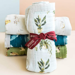 Chicken Big Lovey Three-Layer Muslin Blanket