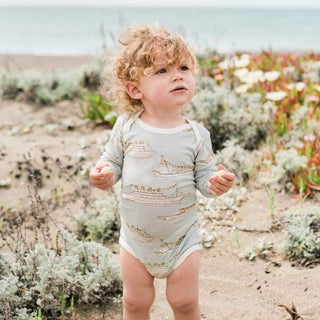 Sepia Rose Luxe Solid Long Sleeve One Piece