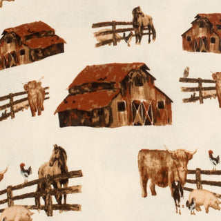 Homestead Big Lovey Three-Layer Muslin Blanket