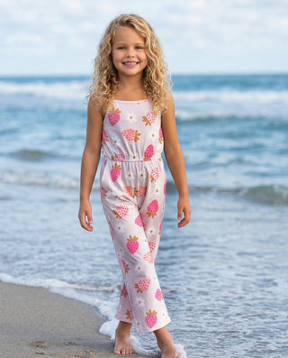 Millie Strawberry Jumpsuit