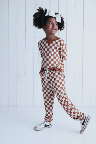 COPPER CHECKERS DREAM JOGGER