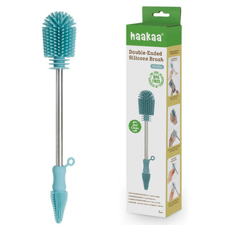 Haakaa Double-Ended Silicone Brush 1 PK