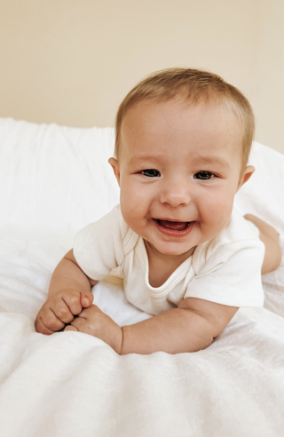 Little Pumpkin Stack Organic Baby Bodysuit