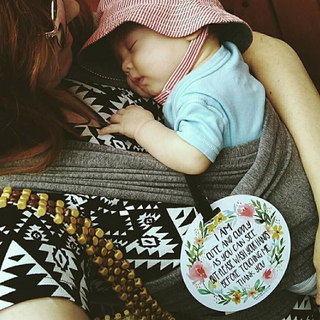 I Am Cute No Touching Newborn Baby Sign