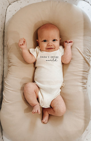 Dada's Entire World Organic Baby Bodysuit