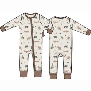 Northern Woodland Animals - Convertible Romper