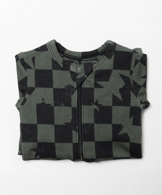 Olive Checkered Star LUXIE®